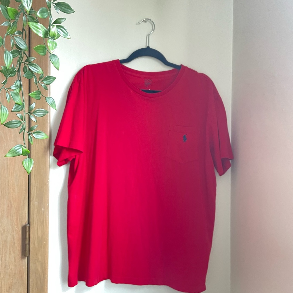 Polo by Ralph Lauren Men's Red Tee